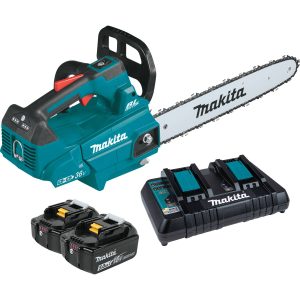Makita XCU09PT 36V (18V X2) LXT Brushless 16" Top Handle Chain Saw Kit 2 Batteries (5.0Ah)